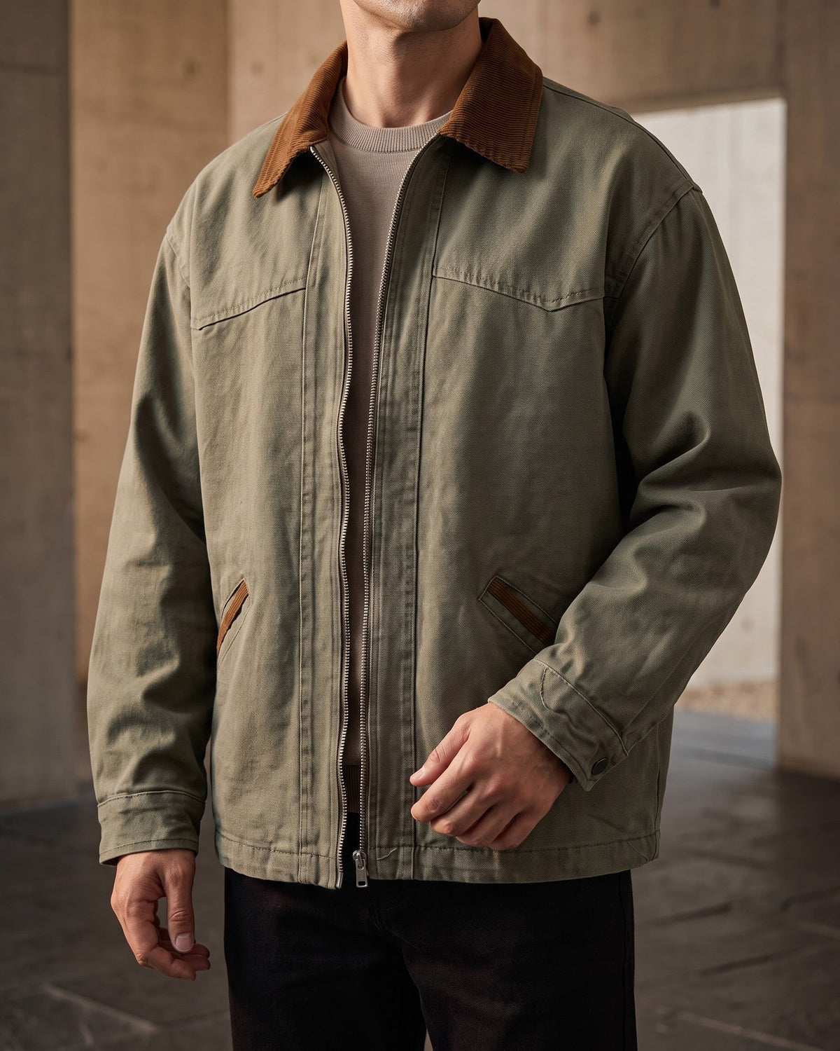 Franco Cotton Blend Jacket